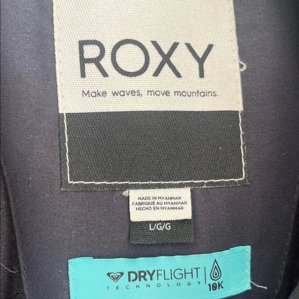 Roxy Vibrant Tie-Dye Jacket with Faux Fur Hood - Picture 2 of 4